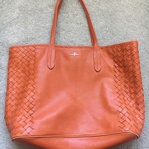 Cole haan tote genuine leather